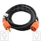 Ac Works SOOW; Cold Weather Extension Cord, 10 AWG, Indoor/Outdoor, 10/3, 1 Outlets, L6-30R, Black, Rubber L630PR-010 - alternate 3